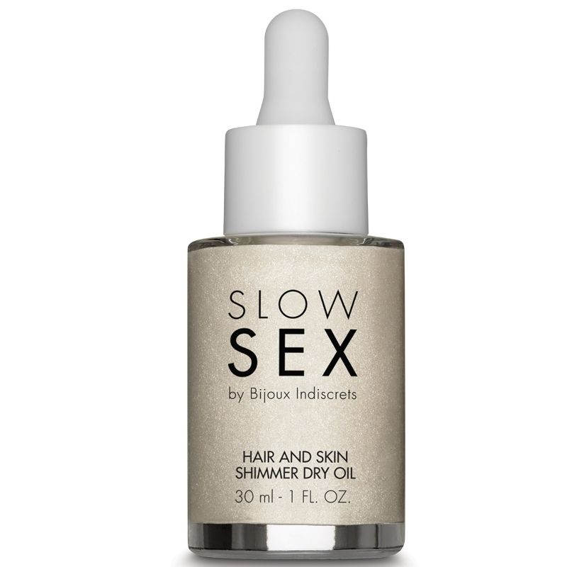 BIJOUX - SLOW SEX OLIO SECCO ILLUMINANTE MULTIFUNZIONE 30 ML - immagine 2