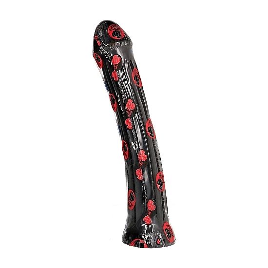 ALL BLACK - DILDO CON PLUG 31 CM - immagine 2