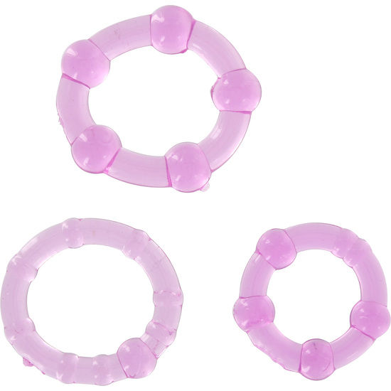 SEVEN CREATIONS – SET DI TRE ANELLI PER PENE LILLA SEVEN CREATIONS – SET DI TRE ANELLI PER PENE LILLA
