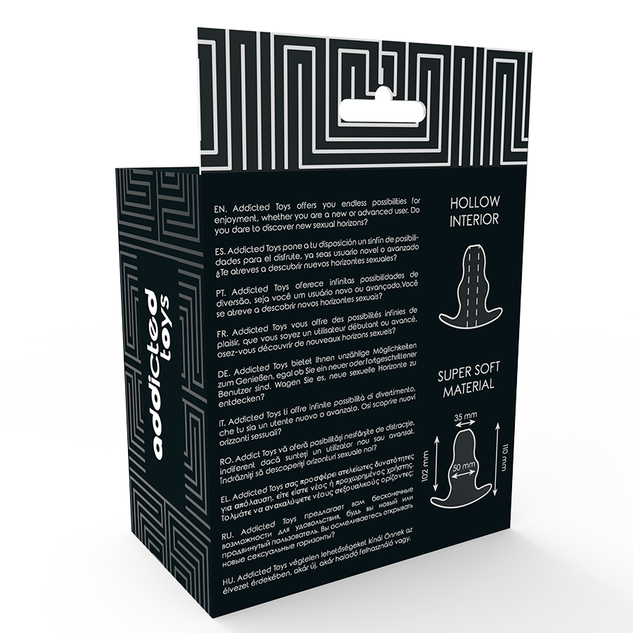 ADDICTED TOYS - DILATATORE ANALE MEDIO 11 CM - TRASPARENTE - immagine 2