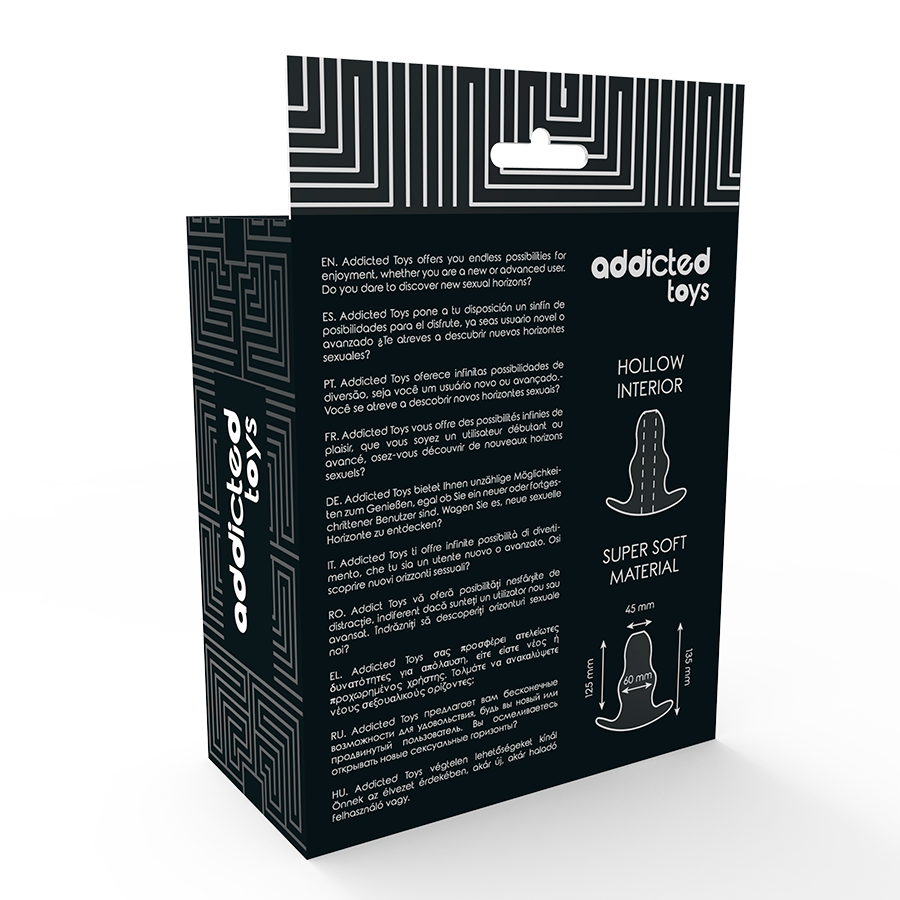 ADDICTED TOYS - DILATATORE ANALE GRANDE 13 CM - TRASPARENTE - immagine 3