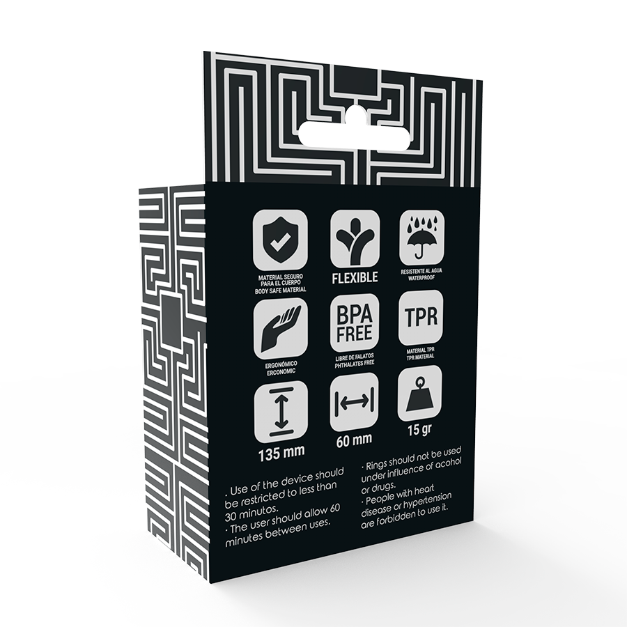 ADDICTED TOYS - SET DI ANELLI PER PENE TRASPARENTE - immagine 3