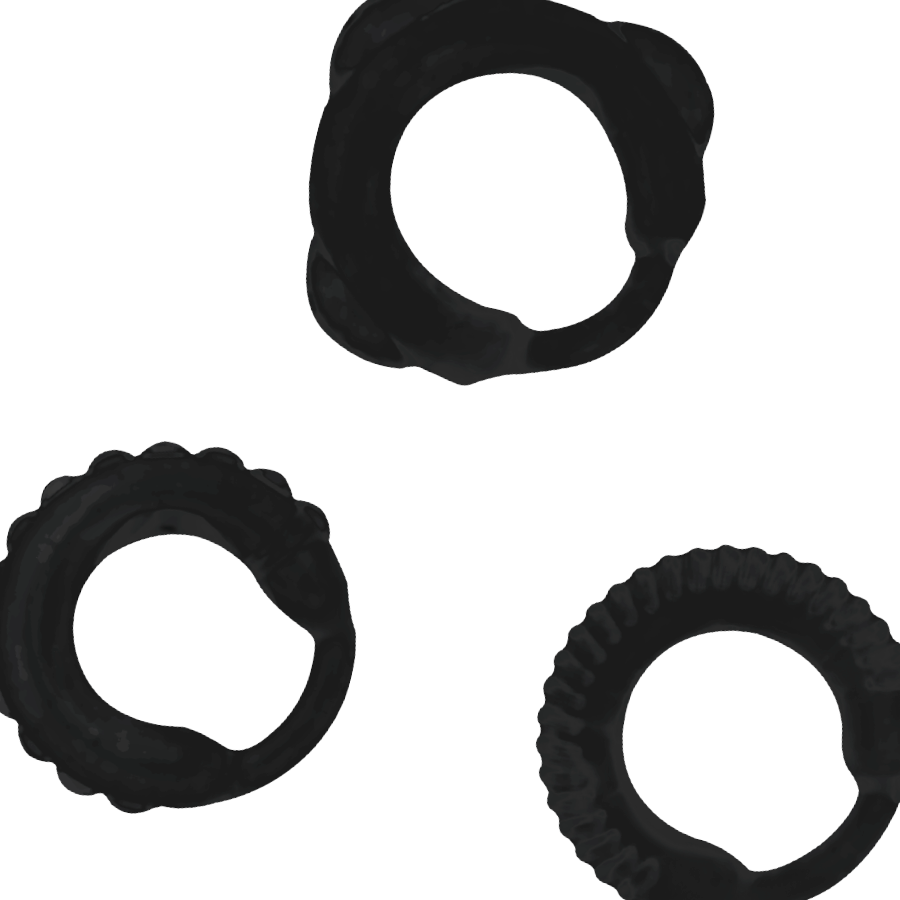 ADDICTED TOYS - SET C-RING NERO - immagine 5
