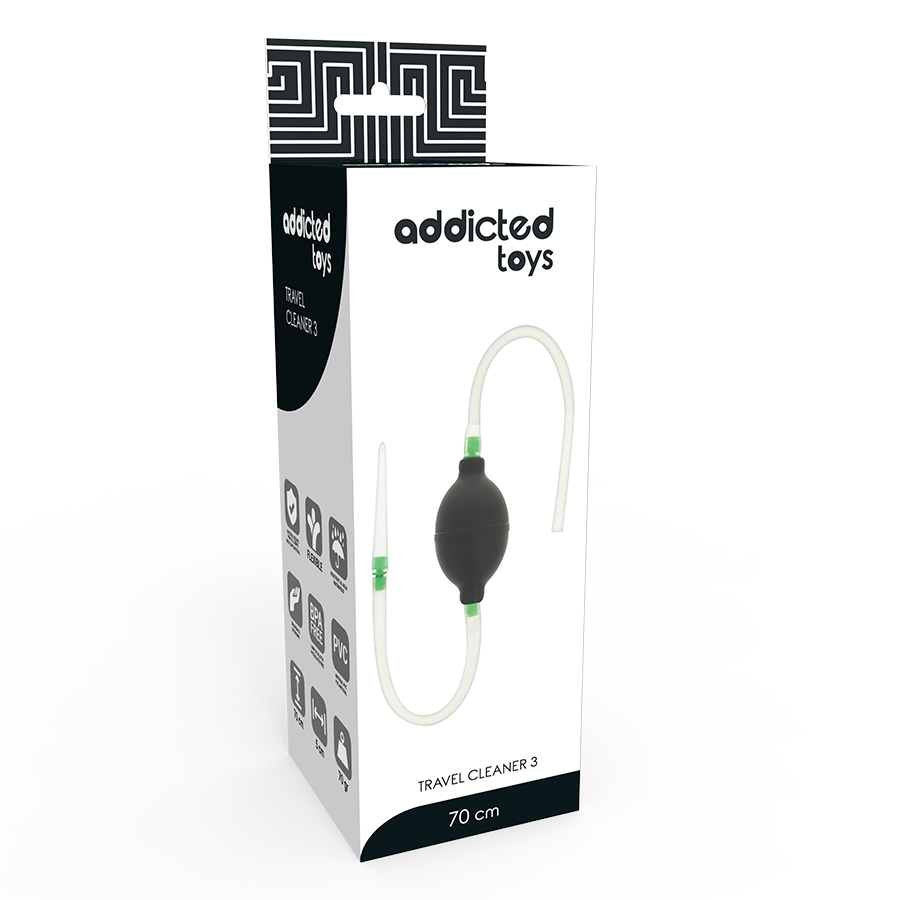 ADDICTED TOYS - SET DI CLISTERE NERO - immagine 3