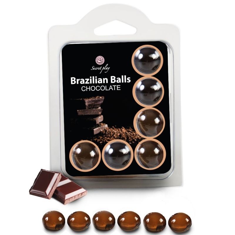 SECRETPLAY – SET 6 PALLINE BRASILIANI CIOCCOLATO SECRETPLAY – SET 6 PALLINE BRASILIANI CIOCCOLATO