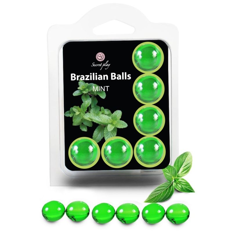 SECRETPLAY – SET 6 PALLINE BRASILIANI MENTA SECRETPLAY – SET 6 PALLINE BRASILIANI MENTA