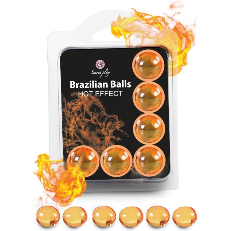SECRETPLAY – SET 6 PALLINE BRASILIANE EFFETTO CALORE