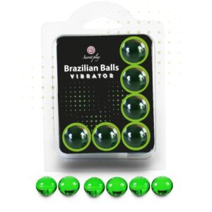 SECRETPLAY – SET 6 VIBRATORI PER PALLINE BRASILIANI