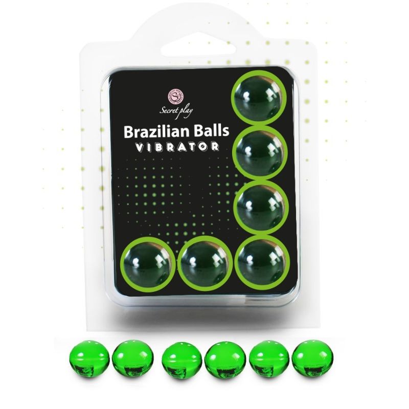 SECRETPLAY – SET 6 VIBRATORI PER PALLINE BRASILIANI SECRETPLAY – SET 6 VIBRATORI PER PALLINE BRASILIANI