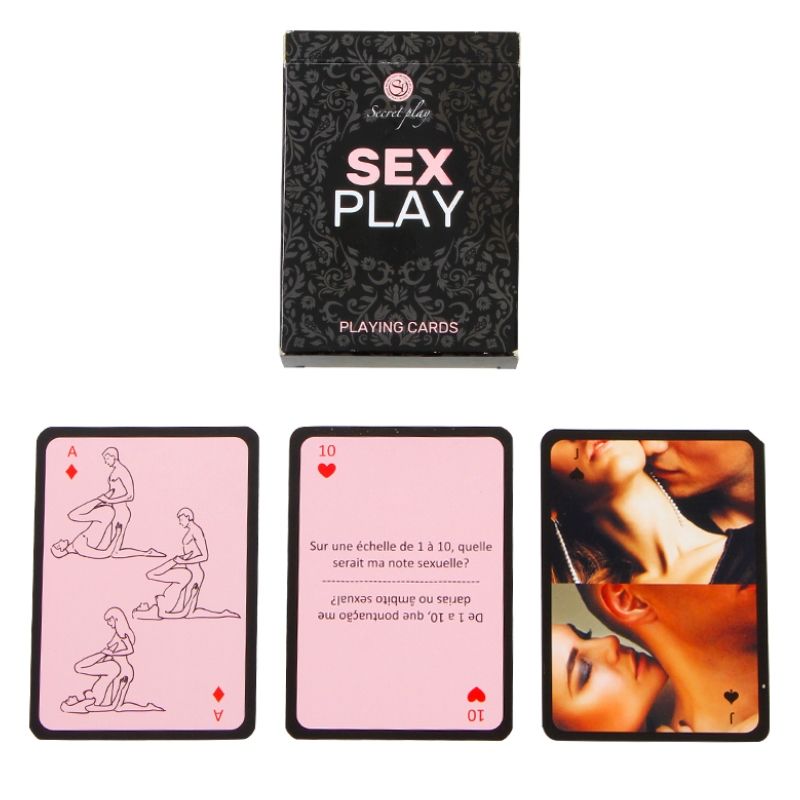 SECRETPLAY – CARTE DA GIOCO SEX PLAY (FR/PT)