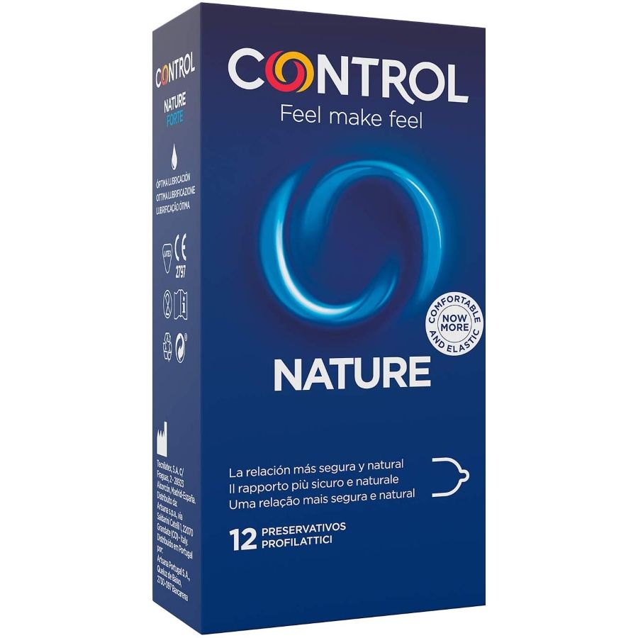 CONTROL – PRESERVATIVI ADAPTA NATURE 12 UNITÀ CONTROL – PRESERVATIVI ADAPTA NATURE 12 UNITÀ