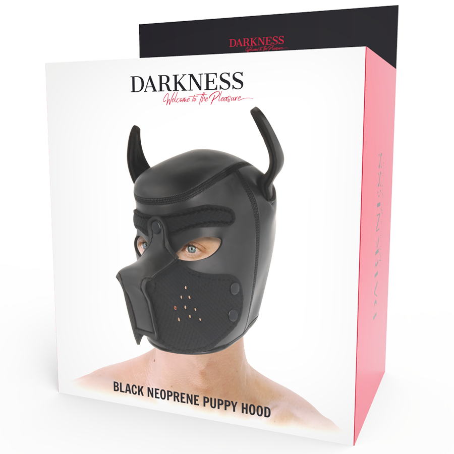 DARKNESS - MASCHERA PER CANI IN NEOPRENE CON MUSERELLA RIMOVIBILE L - immagine 6