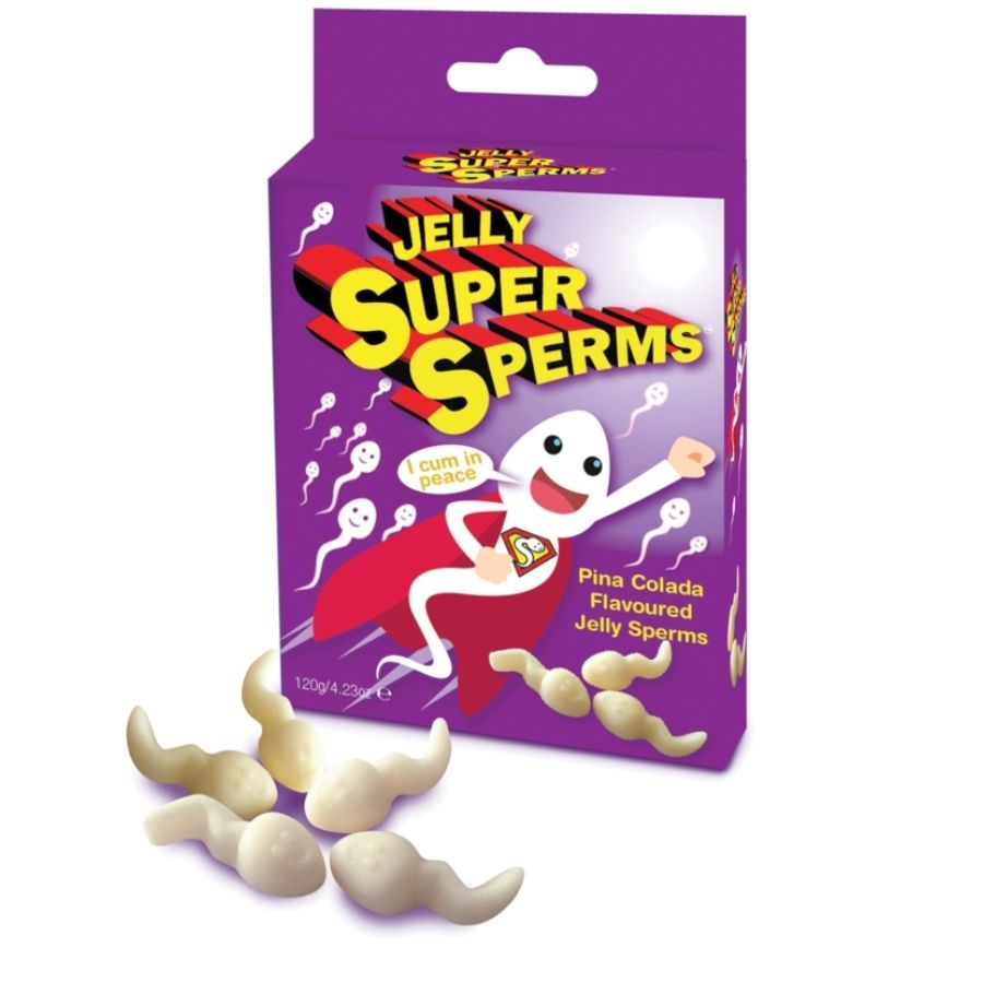 SPENCER & FLEETWOOD – JELLY SUPER SPERM GOMMIES FORMA SPERMA 120 GR