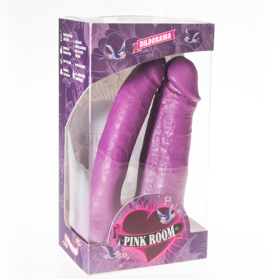 PINK ROOM - DILDO REALISTICO ARTHUS VIOLA 17CM/15.5CM - immagine 2
