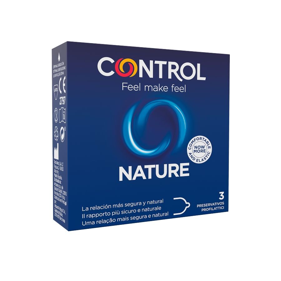 CONTROL – PRESERVATIVI ADAPTA NATURE 3 UNITÀ