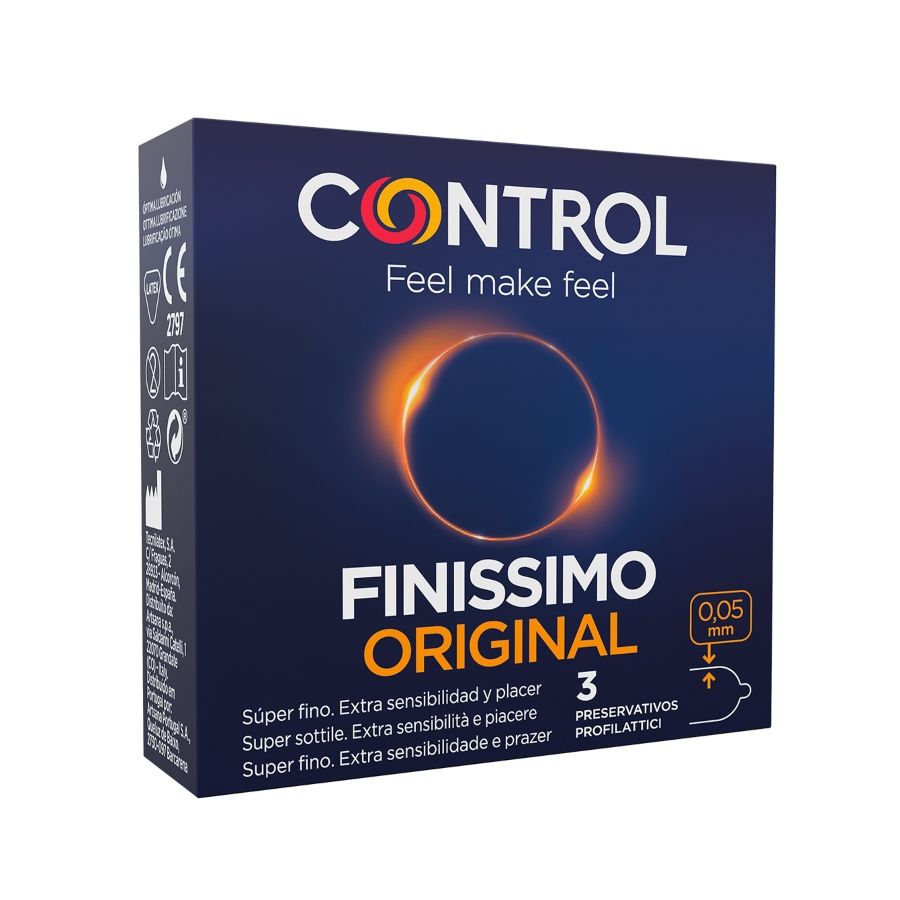 CONTROL – PRESERVATIVI FINISSIMO 3 UNITÀ CONTROL – PRESERVATIVI FINISSIMO 3 UNITÀ