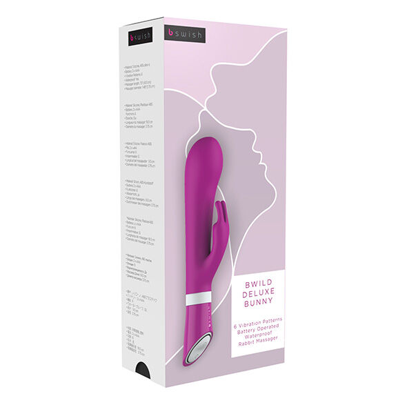 B SWISH - BWILD DELUXE BUNNY CONIGLIO VIBRATORE LAMPONE - immagine 6