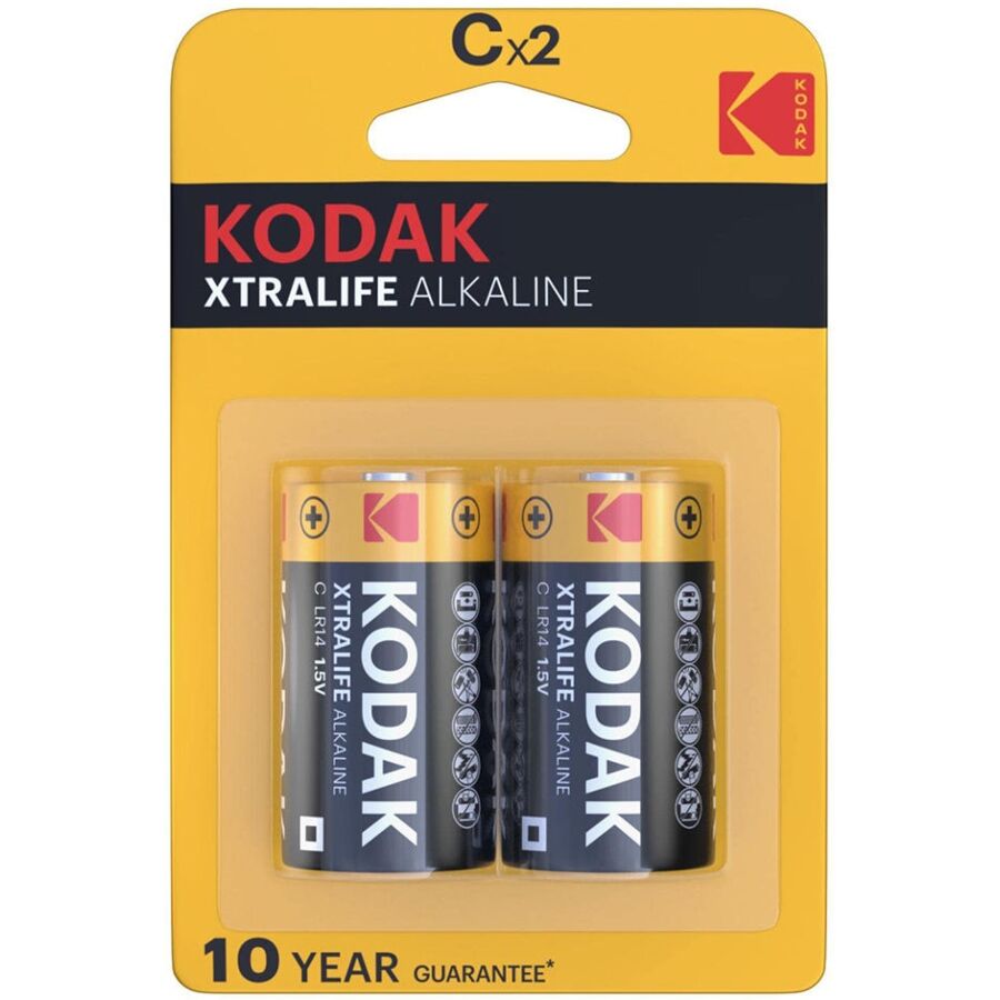 KODAK – BATTERIE ALCALINE XTRALIFE CX 2 UNITÀ KODAK – BATTERIE ALCALINE XTRALIFE CX 2 UNITÀ