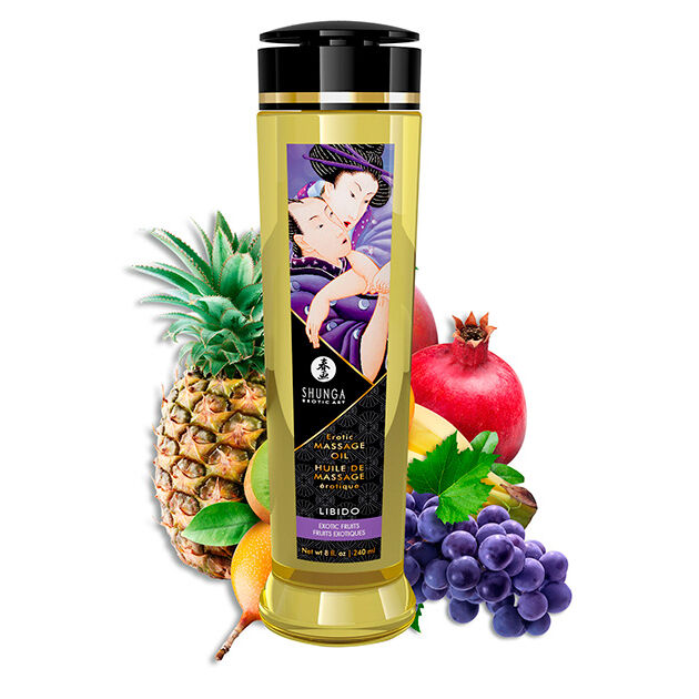 SHUNGA – OLIO DA MASSAGGIO EROTICO LIBIDO 240 ML SHUNGA – OLIO DA MASSAGGIO EROTICO LIBIDO 240 ML