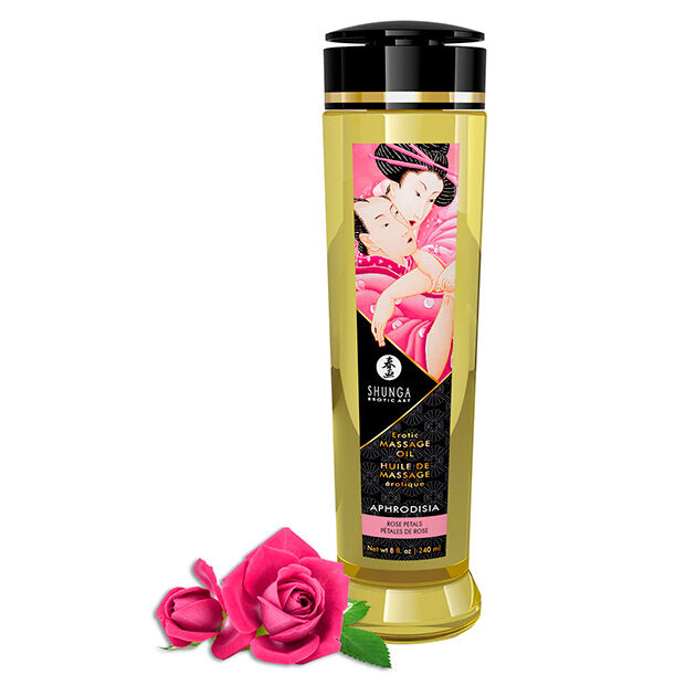 SHUNGA – OLIO DA MASSAGGIO EROTICO APHRODISIA 240 ML