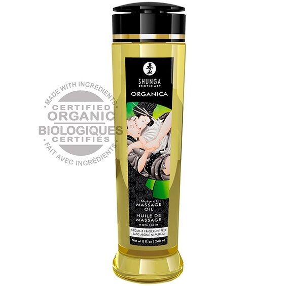 SHUNGA – OLIO DA MASSAGGIO BIOLOGICO NATURALE 240 ML SHUNGA – OLIO DA MASSAGGIO BIOLOGICO NATURALE 240 ML