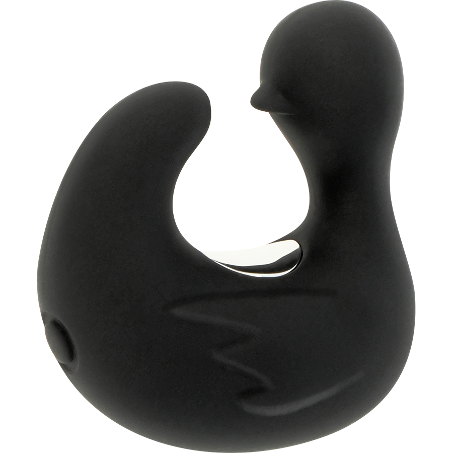 BLACK&SILVER - DUCKYMANIA DITALE RICARICABILE STIMOLANTE D'ANATRA IN SILICONE - immagine 3