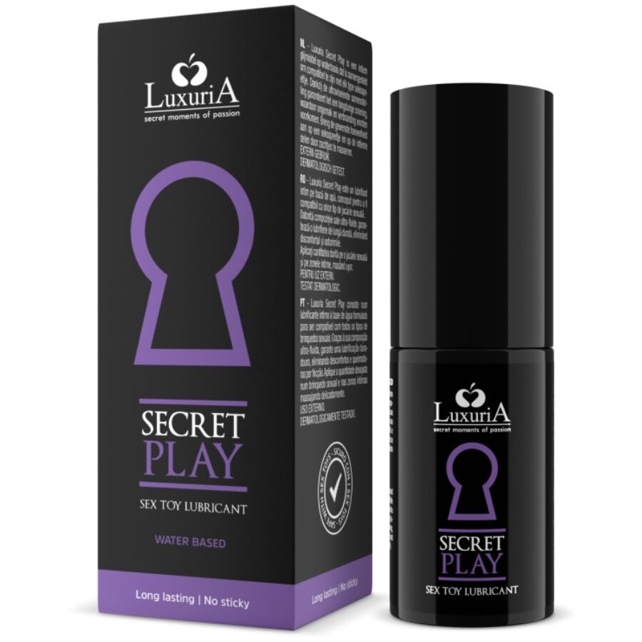 INTIMATELINE LUXURIA – SECRET PLAY SEX TOYS LUBRIFICANTE 30 ML