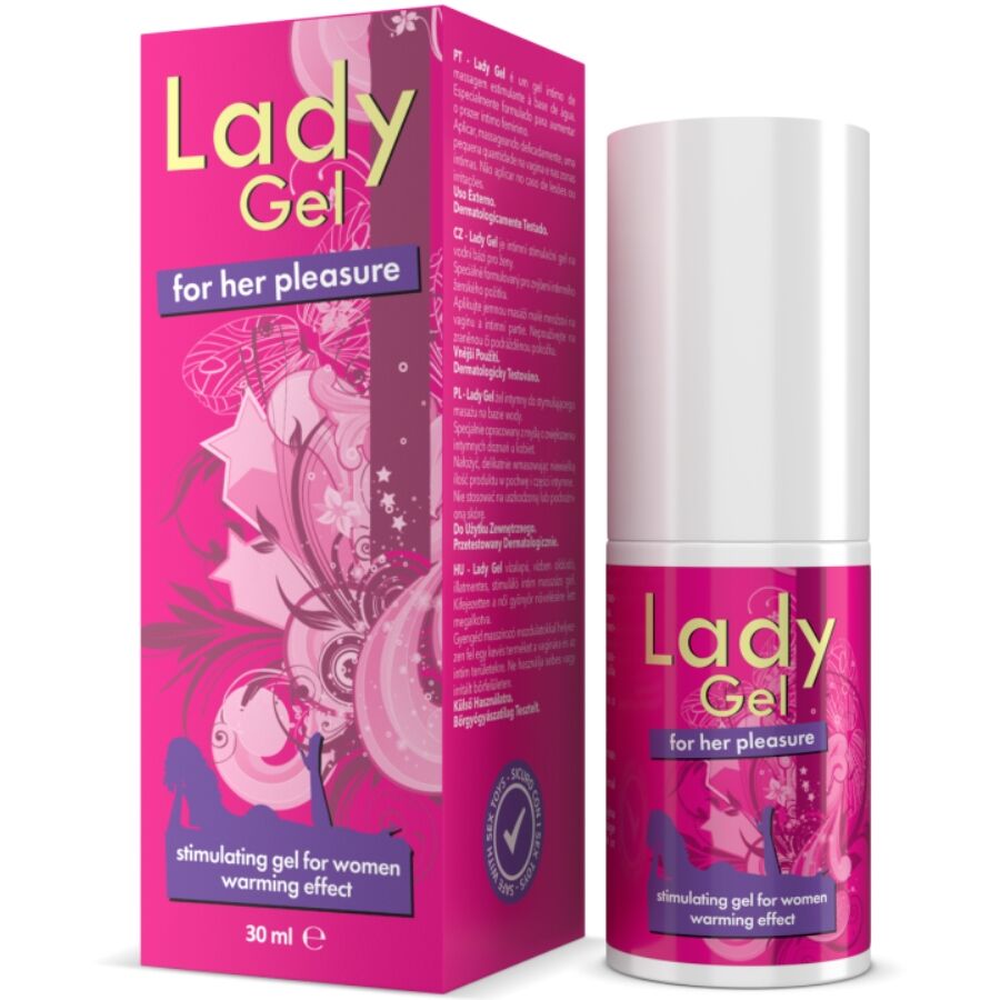 INTIMATELINE – LADY GEL PER GER PLEASURE GEL STIMOLANTE CON EFFETTO CALORE ELLA 30 ML