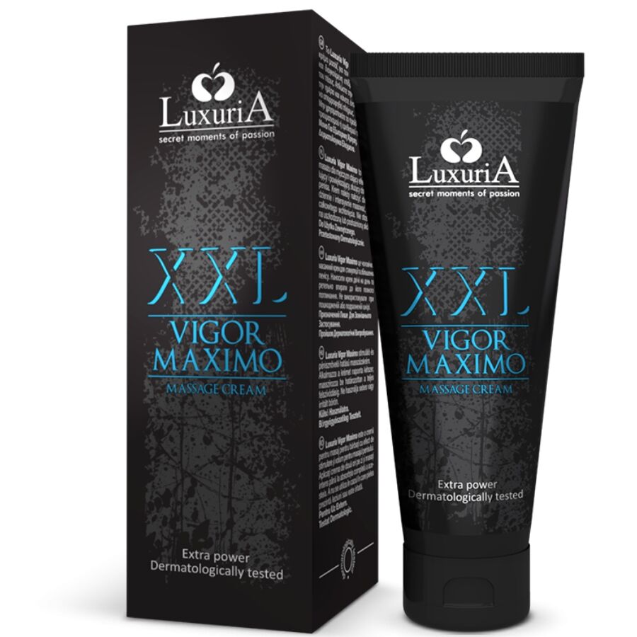 INTIMATELINE LUXURIA – CREMA DA MASSAGGIO XXL VIGOR MAXIMO 75 ML INTIMATELINE LUXURIA – CREMA DA MASSAGGIO XXL VIGOR MAXIMO 75 ML