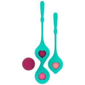 RITHUAL- SET DI ALLENAMENTO PELVICO DEVA AQUA GREEN
