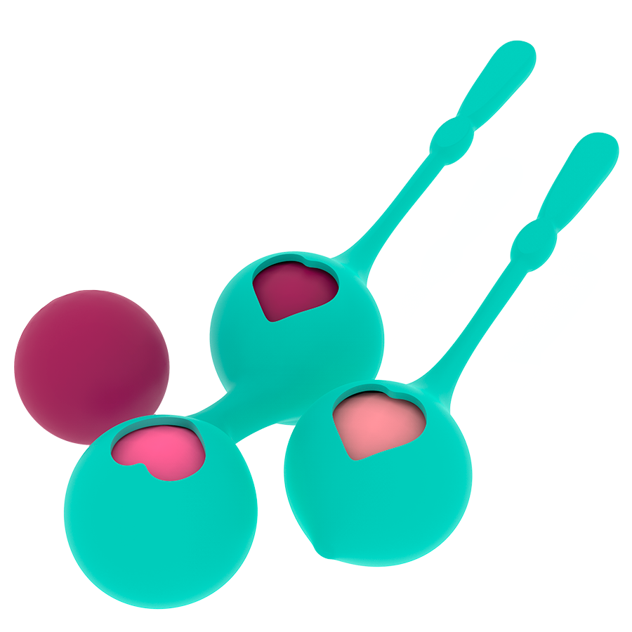 RITHUAL™- SET DI ALLENAMENTO PELVICO DEVA AQUA GREEN - immagine 5