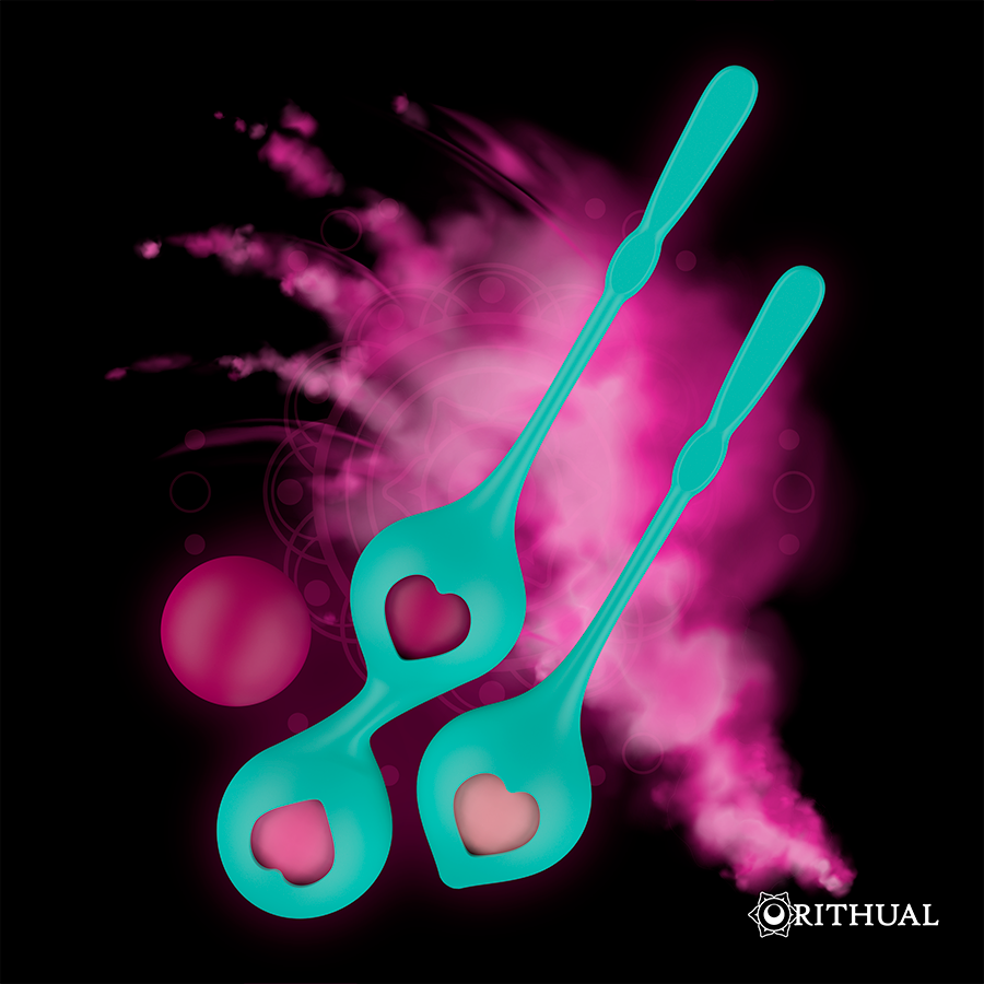 RITHUAL™- SET DI ALLENAMENTO PELVICO DEVA AQUA GREEN - immagine 3