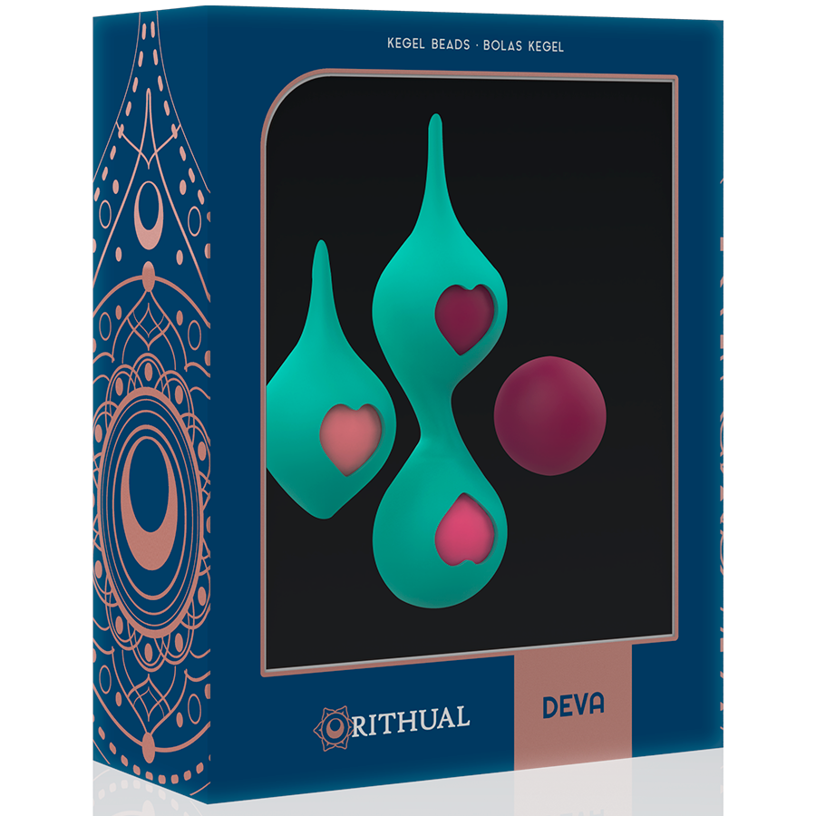 RITHUAL™- SET DI ALLENAMENTO PELVICO DEVA AQUA GREEN - immagine 4