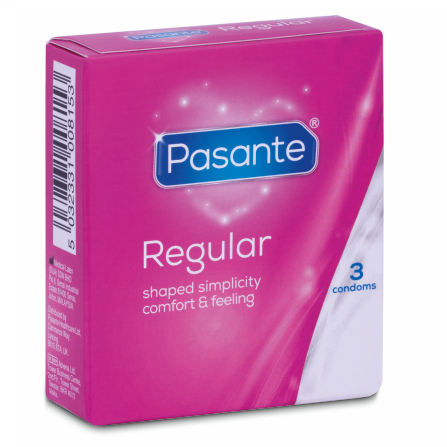 PASANTE – PRESERVATIVO GAMMA REGOLARE 3 UNIT