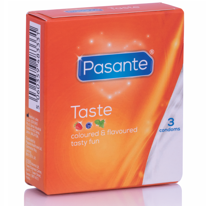 PASANTE – PRESERVATIVI SAPORI 3 UNIT