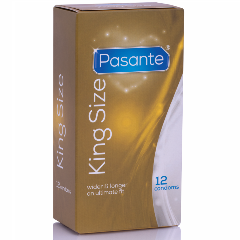 PASANTE – I PRESERVATIVI KING MS LUNGO E LARGHEZZA 12 UNIT