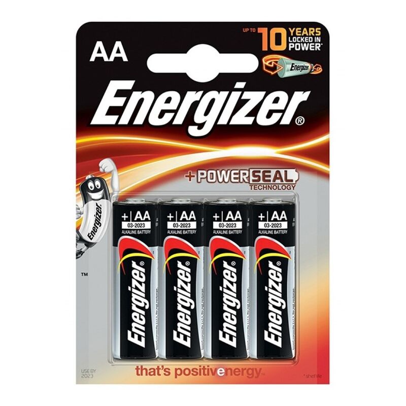 ENERGIZER – BATTERIA ALCALINA AA LR6 *4 ENERGIZER – BATTERIA ALCALINA AA LR6 *4
