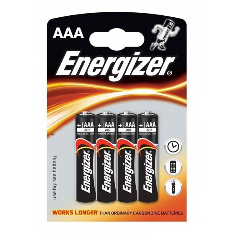 ENERGIZER – BATTERIA ALCALINA AAA LR03 *4 ENERGIZER – BATTERIA ALCALINA AAA LR03 *4