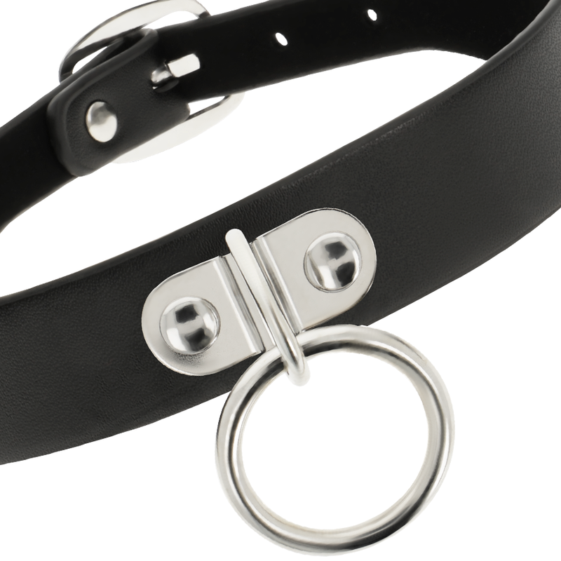 COQUETTE CHIC DESIRE - COLLANA IN PELLE VEGANA ACCESSORIO FETISH DONNA - immagine 3