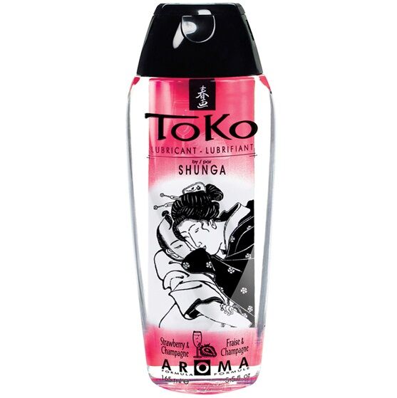 SHUNGA – AROMA LUBRIFICANTE TOKO FRAGOLA E CHAMPAGNE