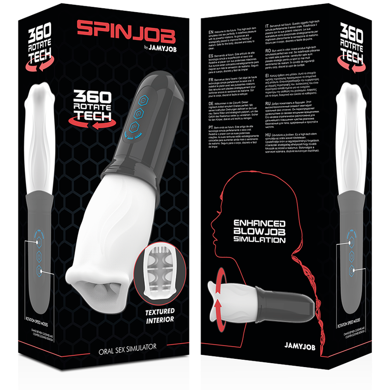 JAMYJOB - STIMOLATORE DEL SESSO ORALE SPINJOB - immagine 3