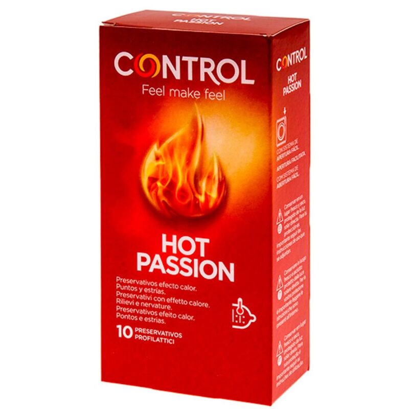 CONTROL – EFFETTO RISCALDANTE HOT PASSION 10 UNITÀ