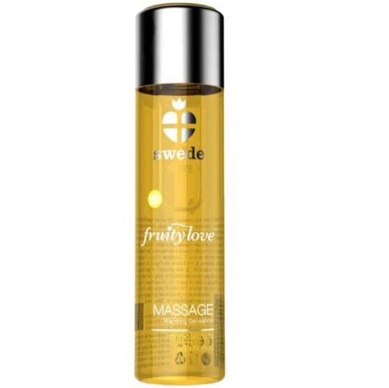 SWEDE – FRUITY LOVE OLIO DA MASSAGGIO EFFETTO RISCALDANTE FRUTTATO TROPICALE AL MIELE 60 ML