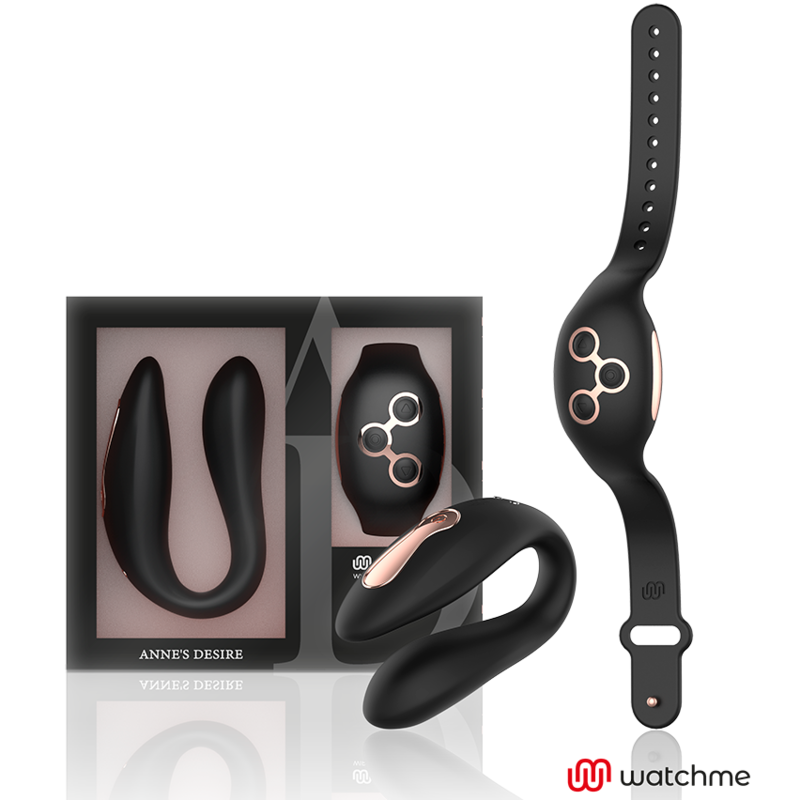 ANNE’S DESIRE – DUAL PLEASURE TECNOLOG A WATCHME NERO/ORO