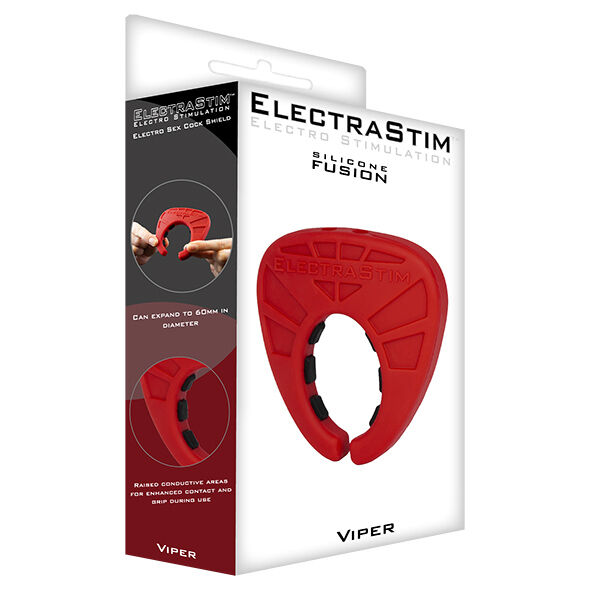 ELECTRASTIM - SCUDO PER CAZZO VIPER FUSION IN SILICONE - immagine 2