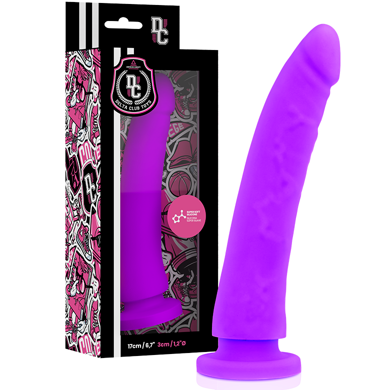DELTA CLUB - TOYS DILDO MEDICO LILLA IN SILICONE 17 CM -O- 3 CM - immagine 5