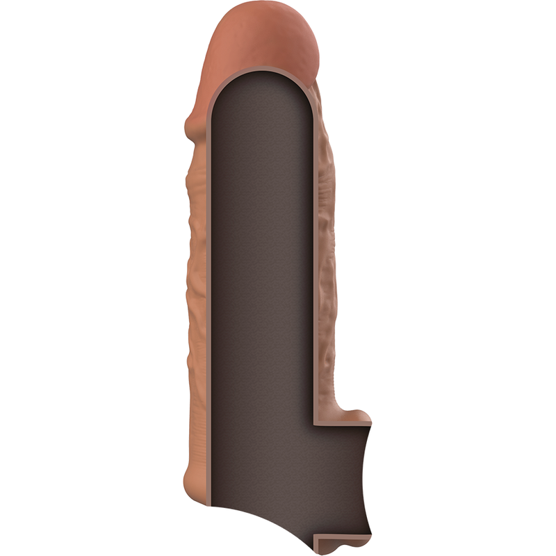 VIRILXL - ESTENSIONE DEL PENE IN SILICONE LIQUIDO V7 MARRONE - immagine 9