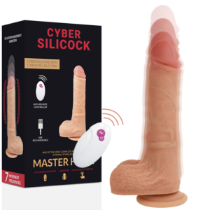 CYBER SILICOCK – TELECOMANDO REALISTICO MASTER HUCK 20.9 CM -O- 4 CM
