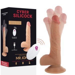 CYBER SILICOCK – TELECOMANDO REALISTICO MR JOHN 23.88 CM -O- 4.3 CM