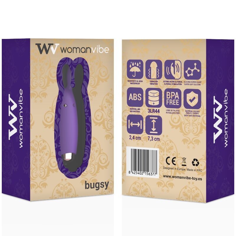 WOMANVIBE - STIMOLATORE IN SILICONE BUGSY - immagine 2